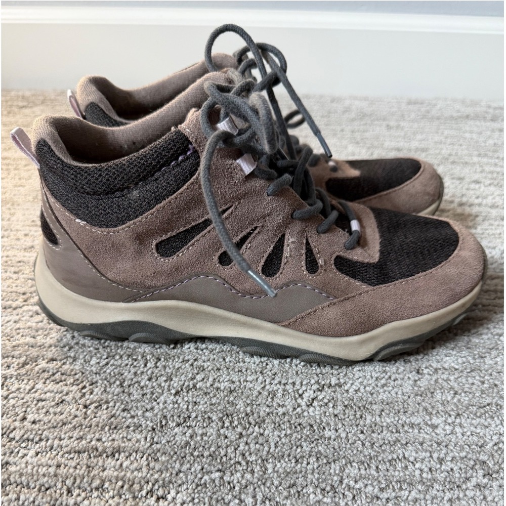 Earth Origins Trail Tristan Thistle Gris Chardon Hiking Sneakers Shoes Womens 8